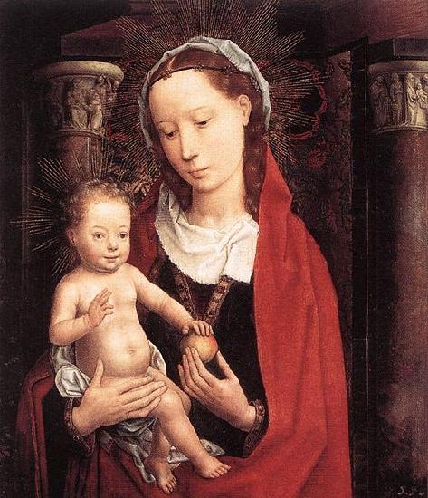 Hans Memling Standing Virgin and Child oil painting image